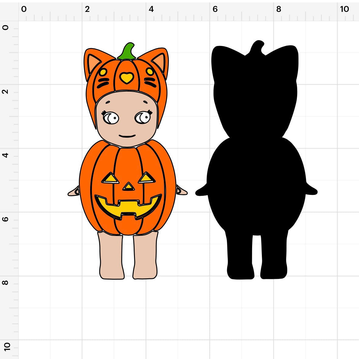 Fall Pumpkin Sonny Angels (2) SVG + PNG