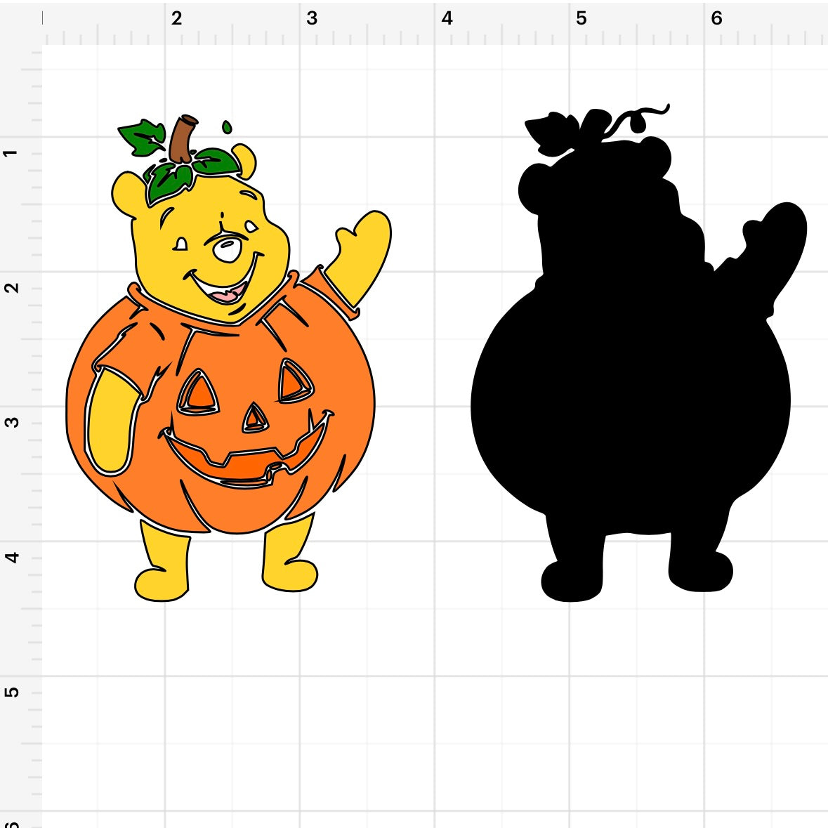 Winnie The Pooh Fall Costumes (2) SVG + PNG