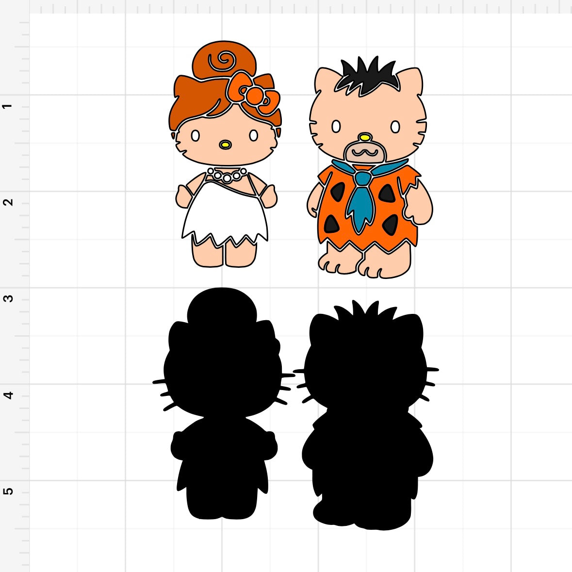 HK The Flintstones (2) SVG + PNG