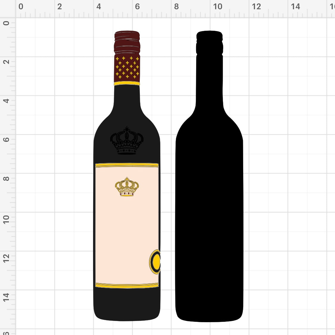 Stella Rose Bottle SVG + PNG