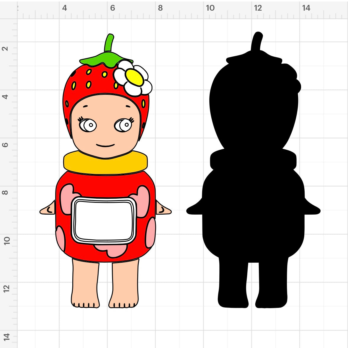 Strawberry Love Sonny Angels (2) SVG + PNG
