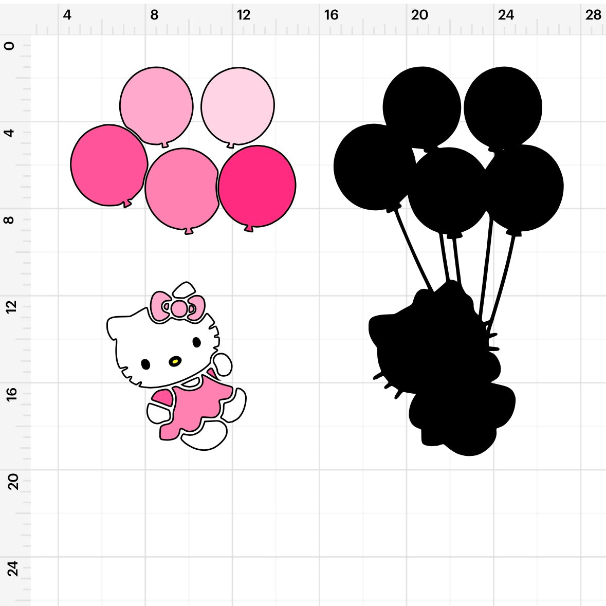 HK Balloons (2) SVG + PNG