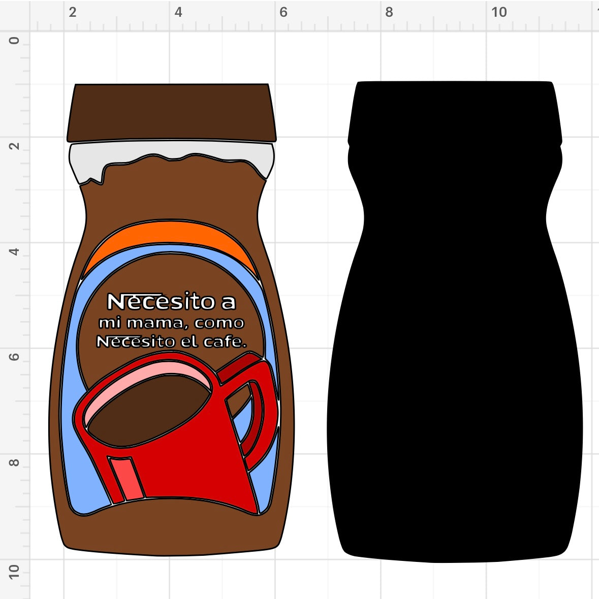 Mothers Day Nescafe SVG + PNG