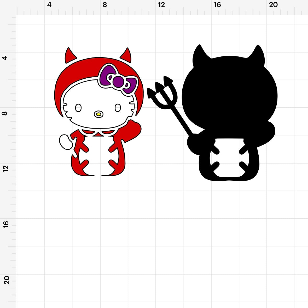 HK Devil Buzzball Holder SVG