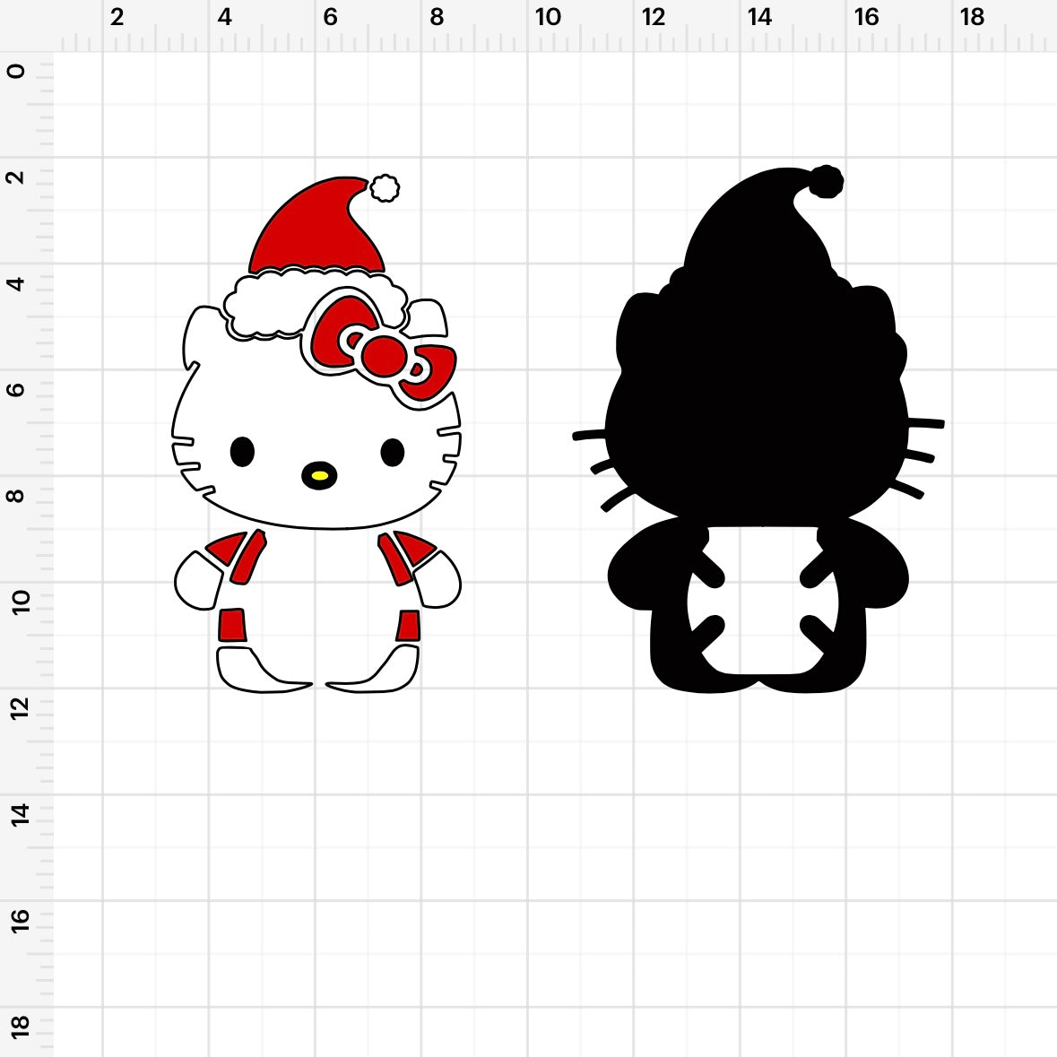HK Santa Buzzball Holder SVG