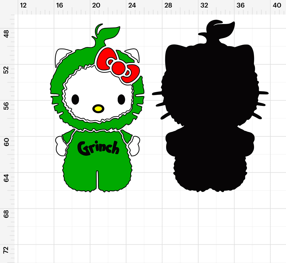 HK Grinch & Cindy Lou (2) SVG + PNG