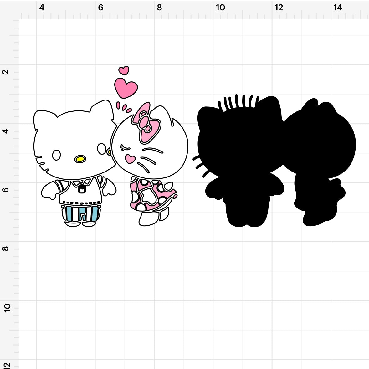 HK Kissing Dear Daniel SVG + PNG