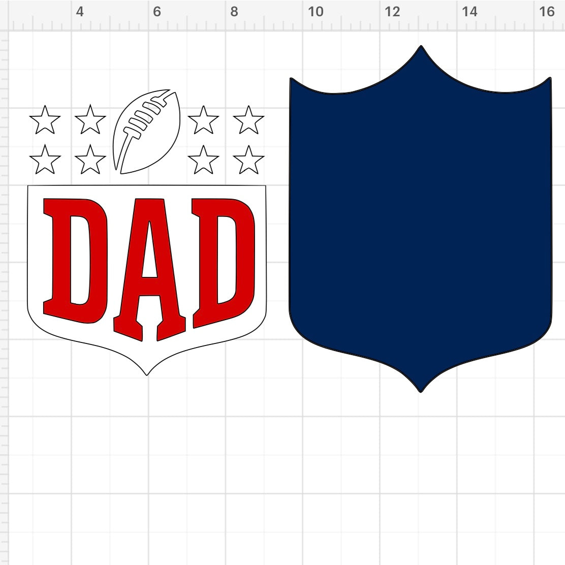 Sports Dad Logo (2) SVG + PNG