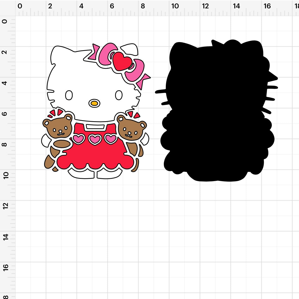 HK Valentines Bears SVG + PNG