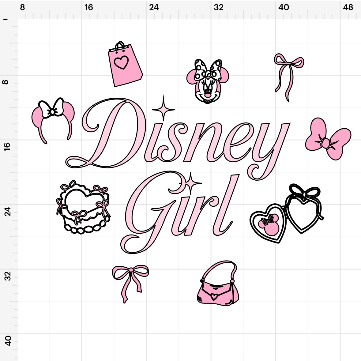 Disney Girl SVG + PNG