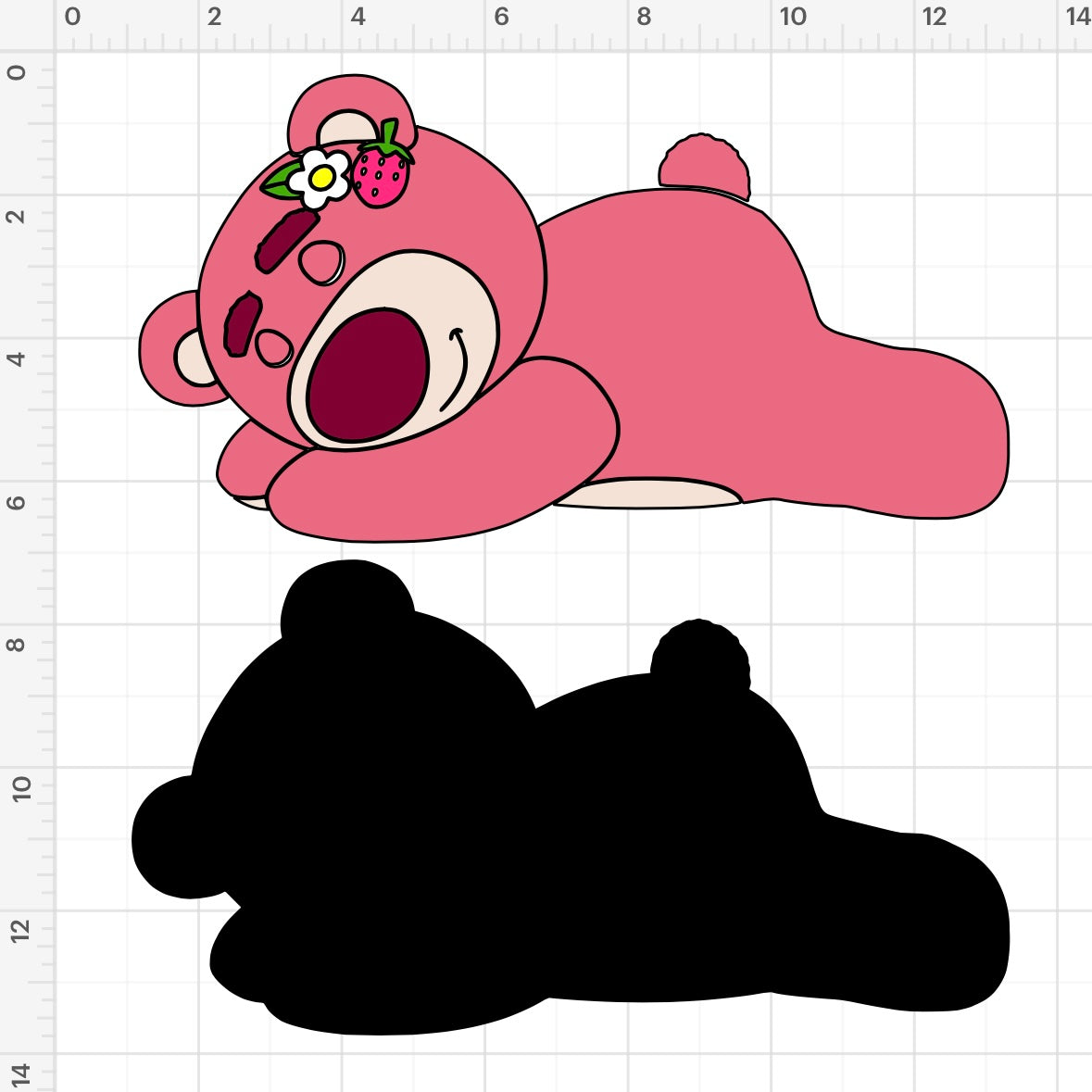 Lotso Sleeping SVG + PNG