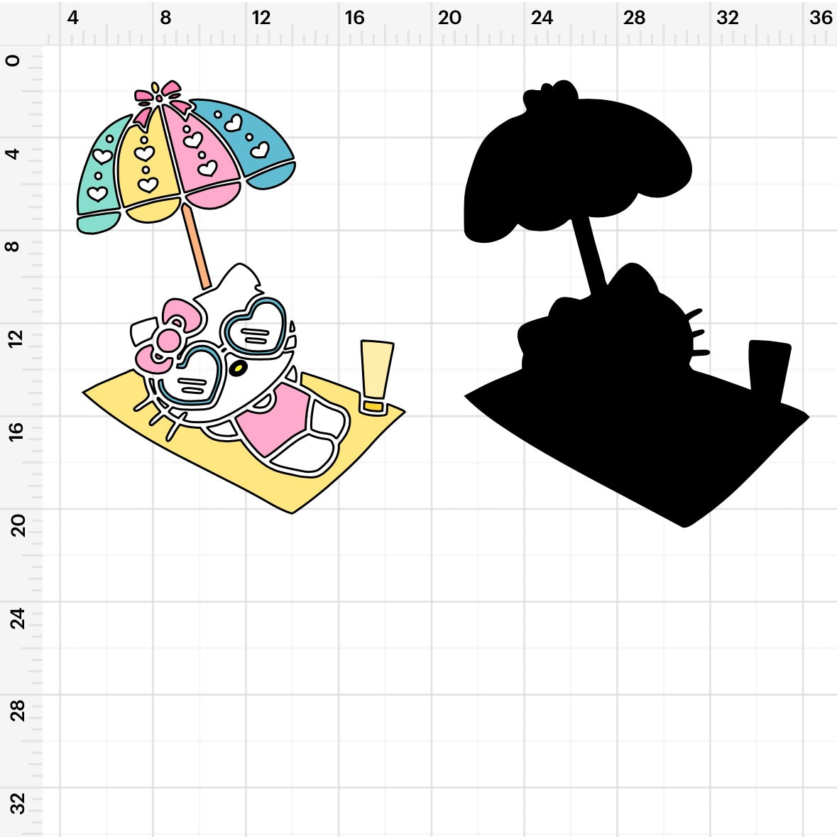HK & Friends Beach Ready (4) SVG + PNG