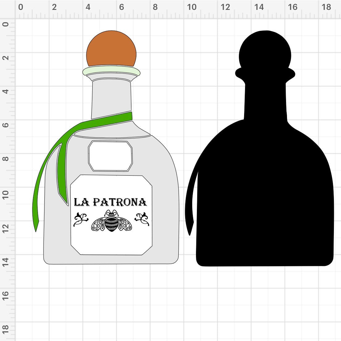 La Patrona SVG + PNG