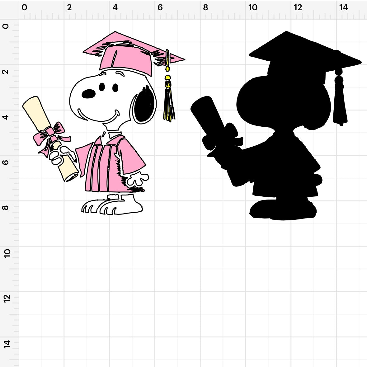 Snoopy Graduate SVG + PNG
