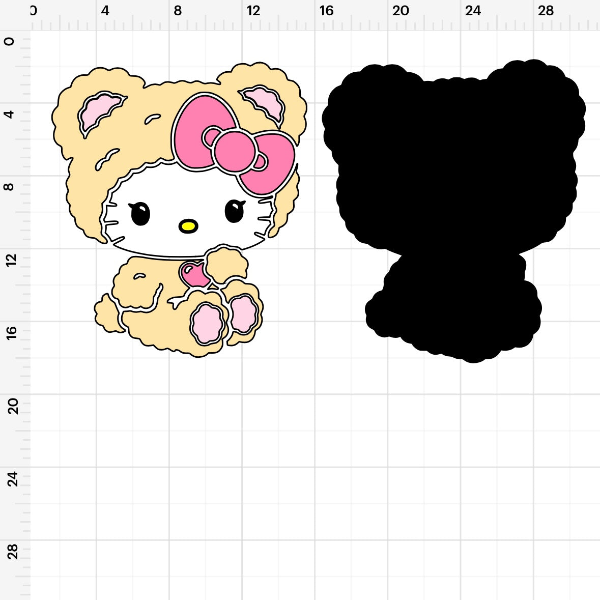 HK & Friends Teddy (4) SVG + PNG