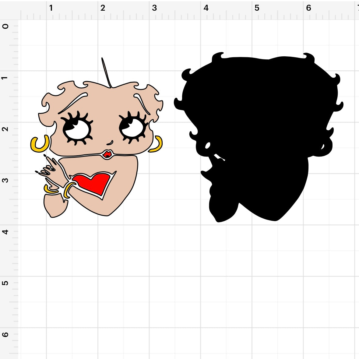 Betty Boop SVG + PNG