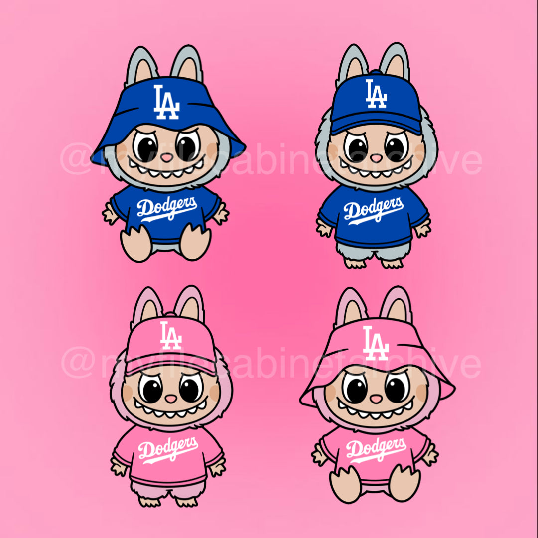 Labubu Dodger Fan (4) SVG + PNG