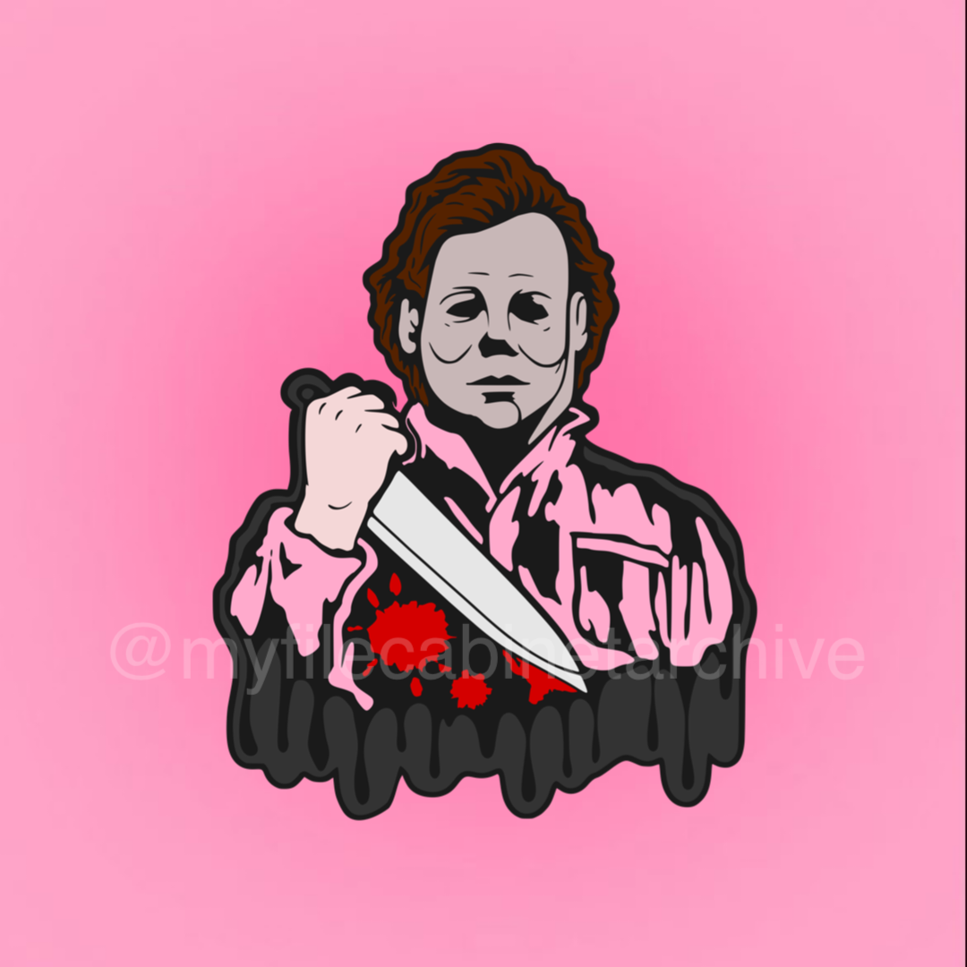 Michael Myers Dripping SVG + PNG