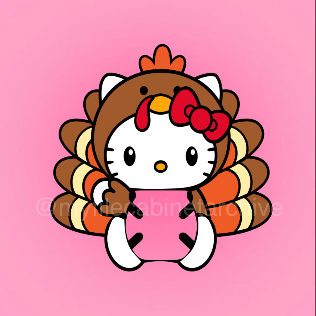 HK Thanksgiving Buzzball Holder SVG