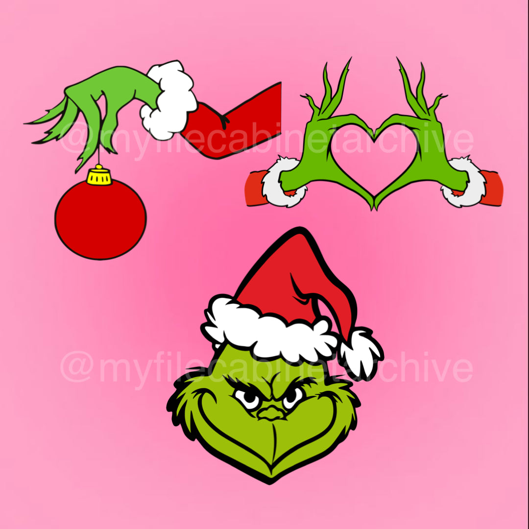 Grinch (3) SVG + PNG