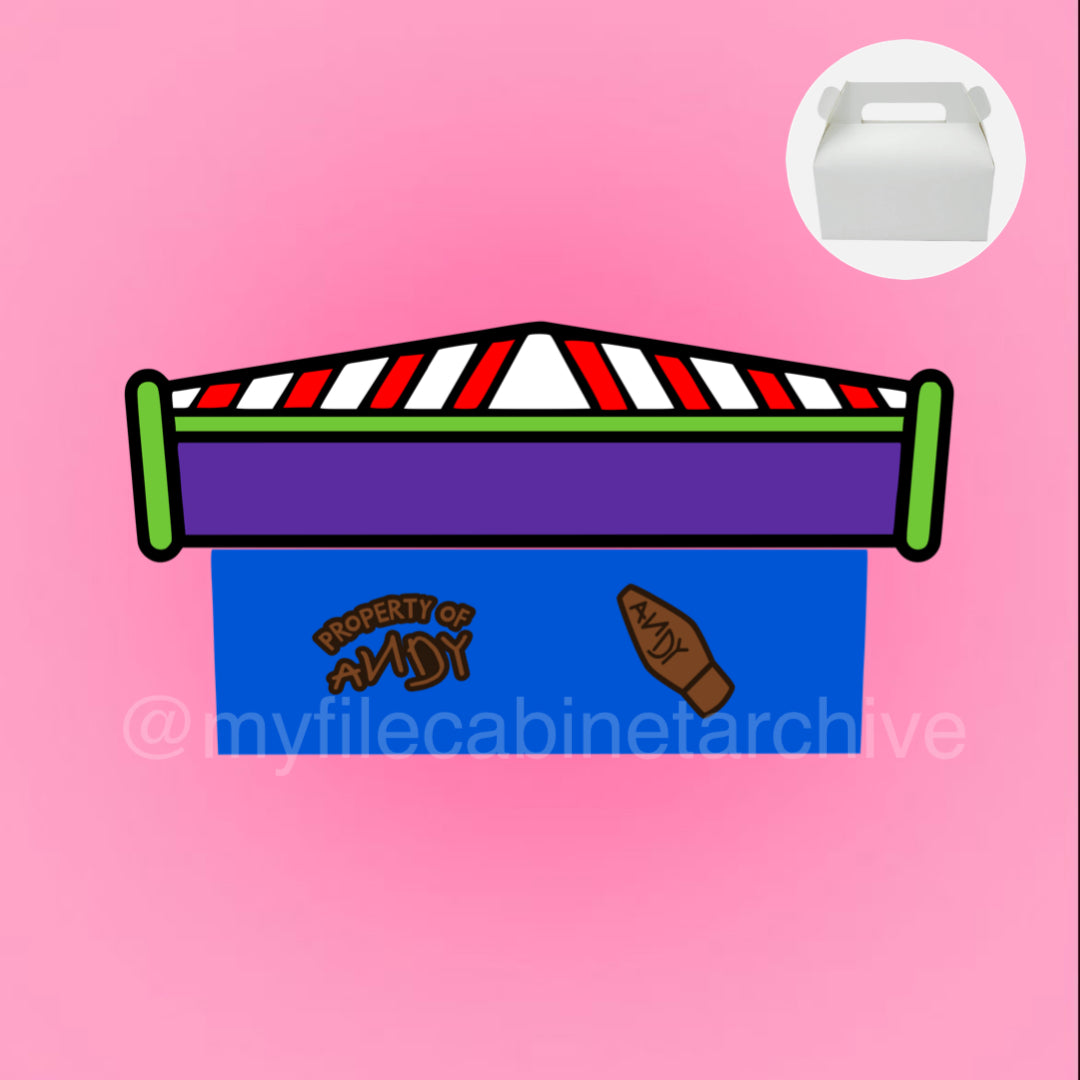Buzz Lightyear Goodie Box SVG + PNG