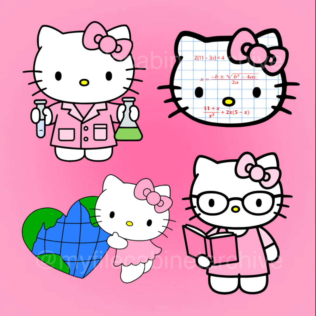 HK School Subjects (4) SVG + PNG