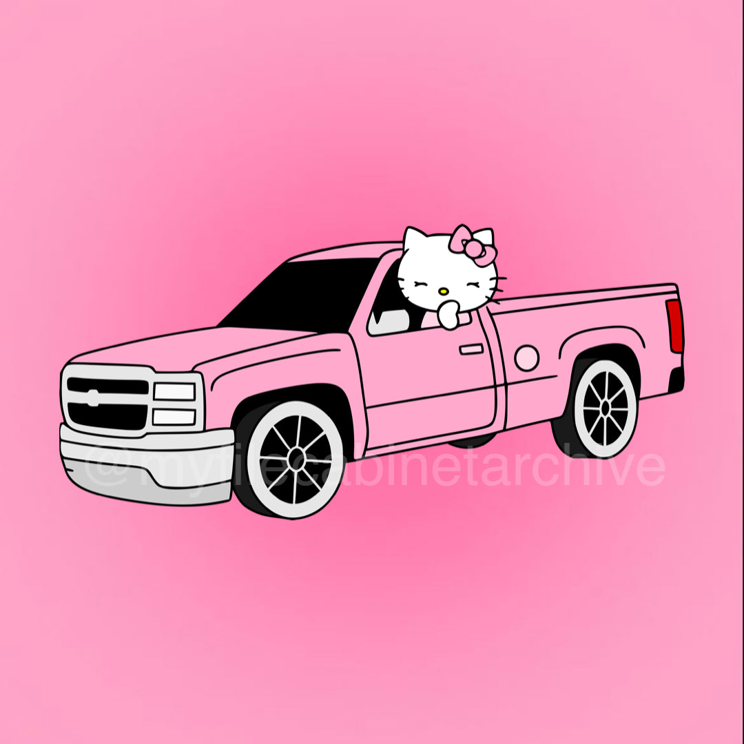 HK Truck SVG + PNG