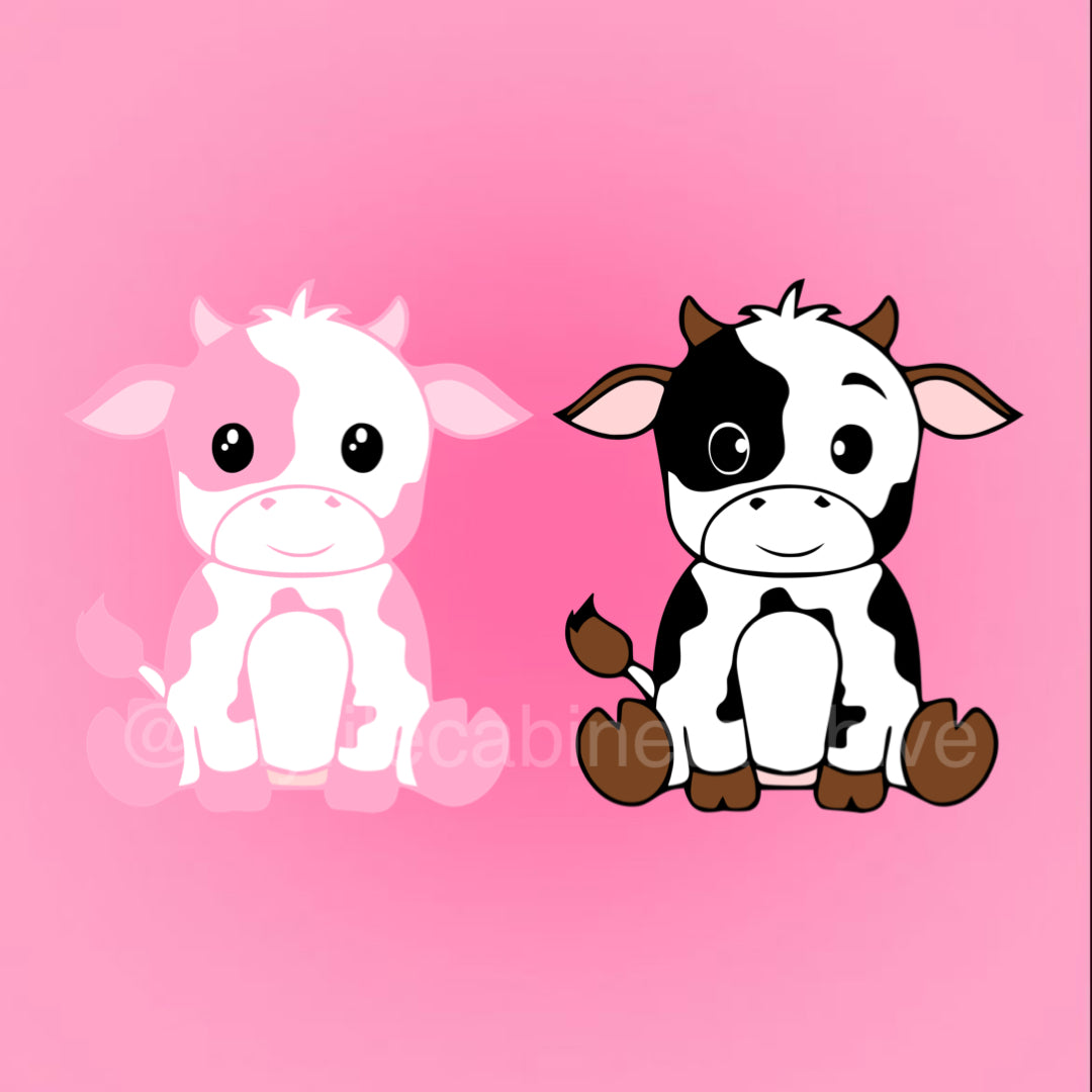 Cows (2) SVG + PNG