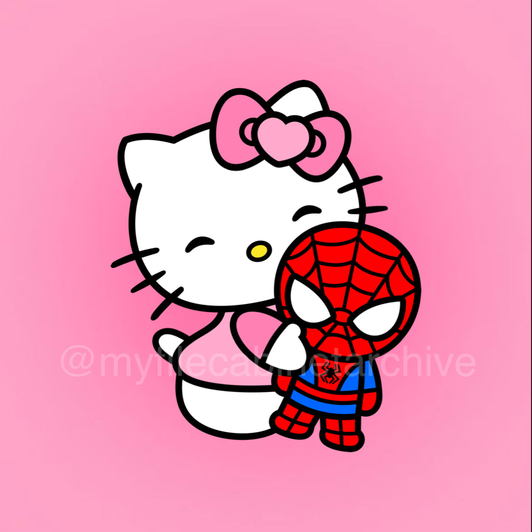 HK Holding Spiderman Plush SVG + PNG