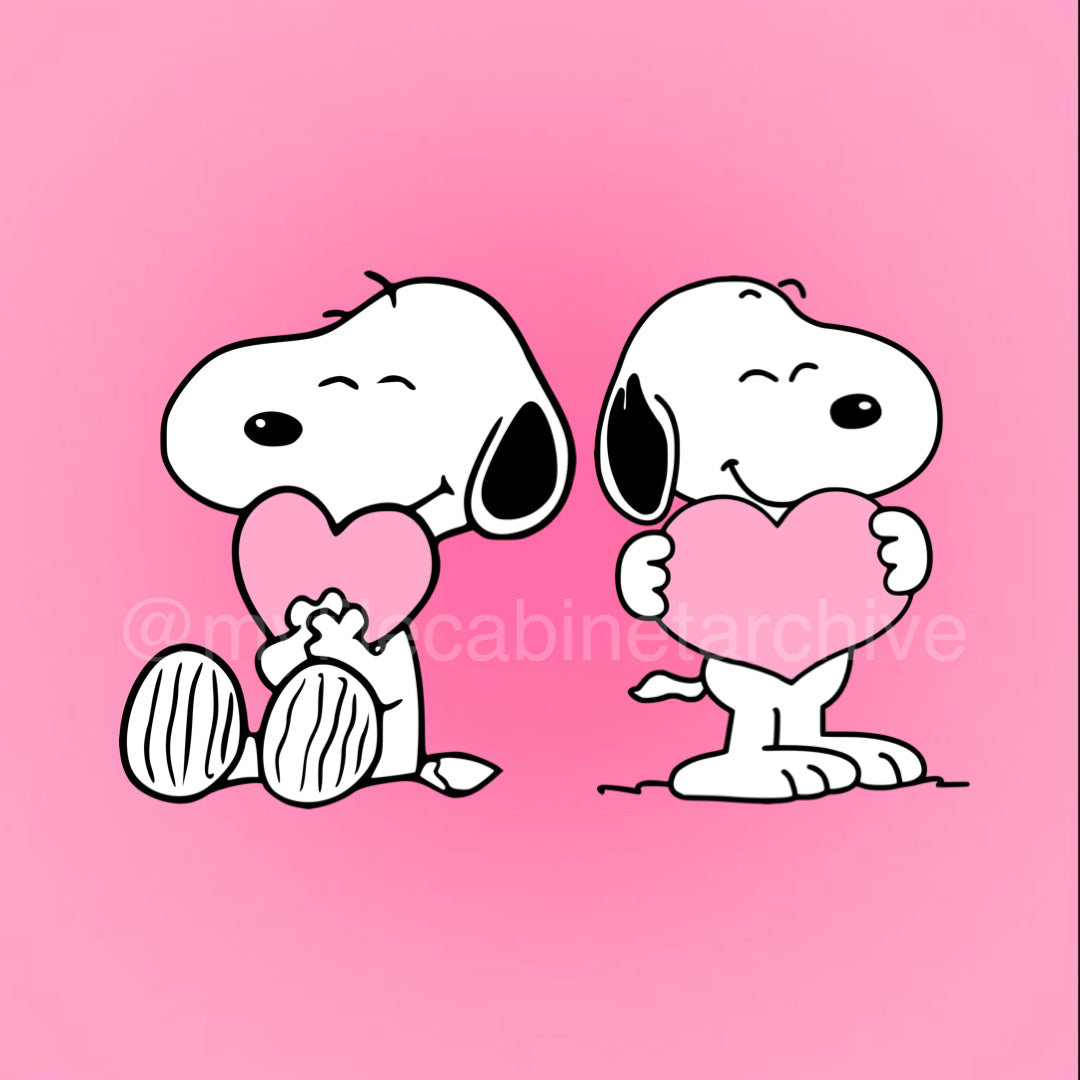 Valentines Snoopy (2) SVG + PNG