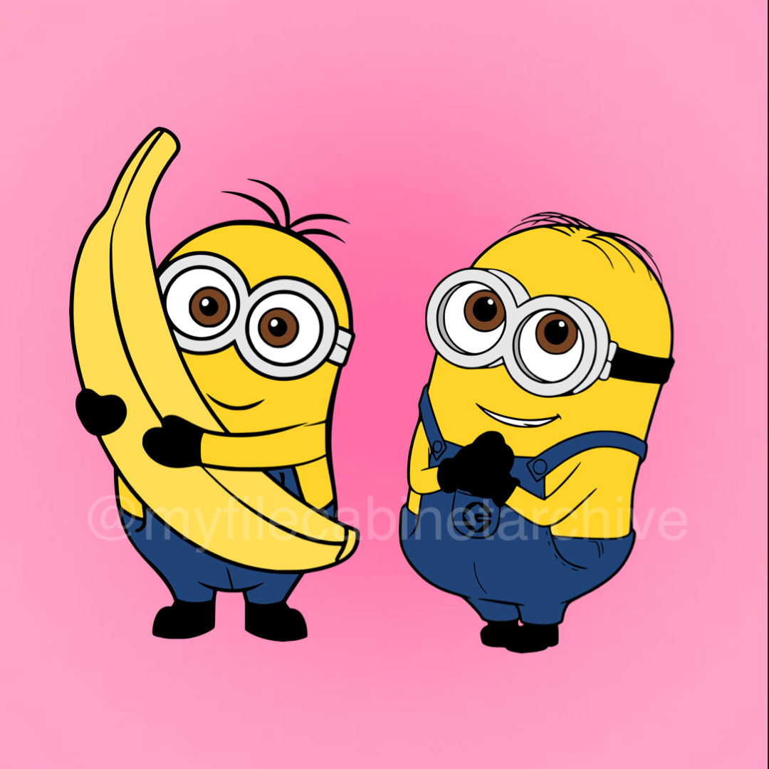 Despicable Me Minions (2) SVG + PNG