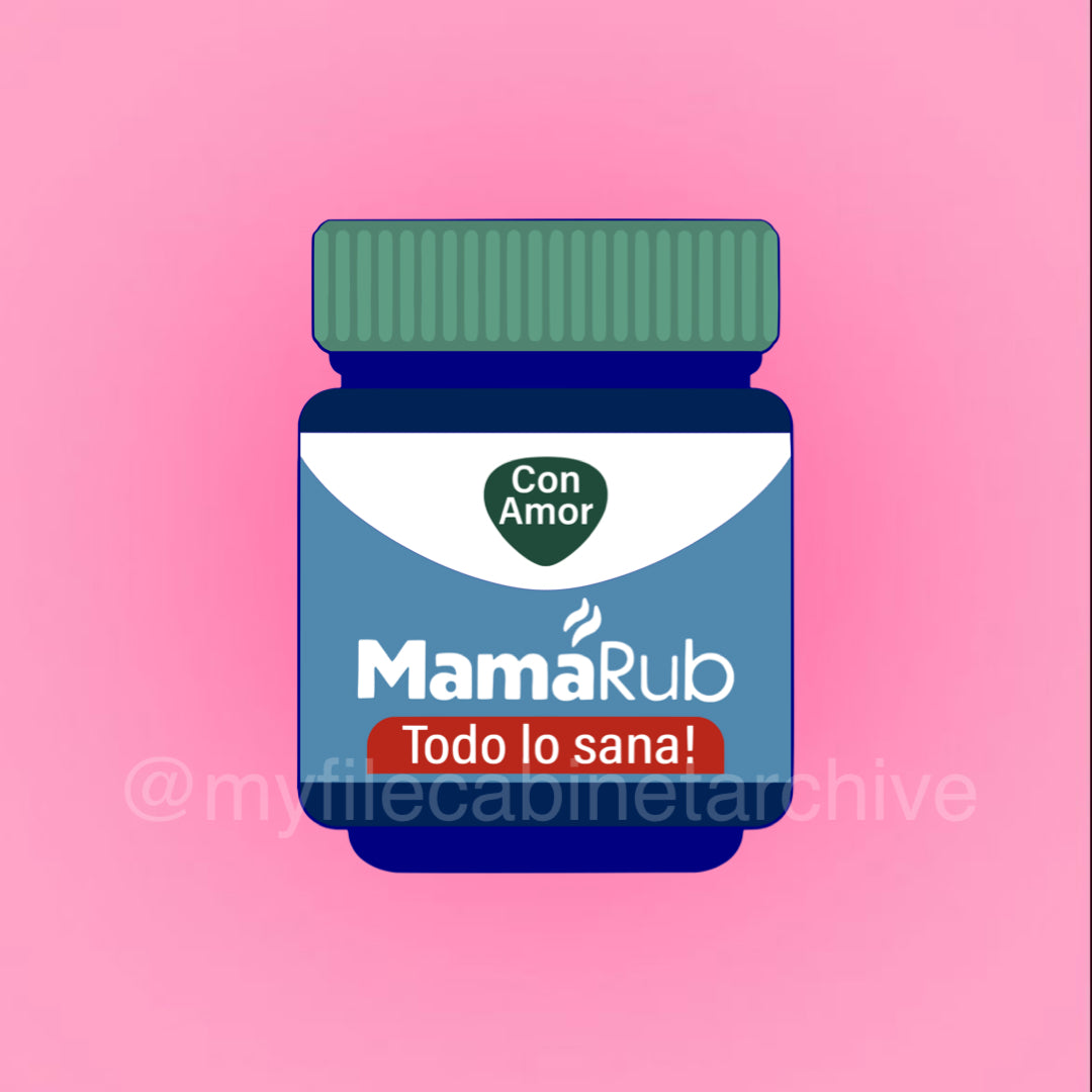Mama Rub SVG + PNG