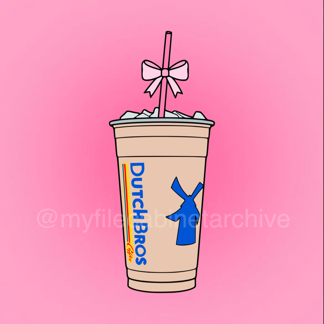 Dutch Bros Drink SVG + PNG