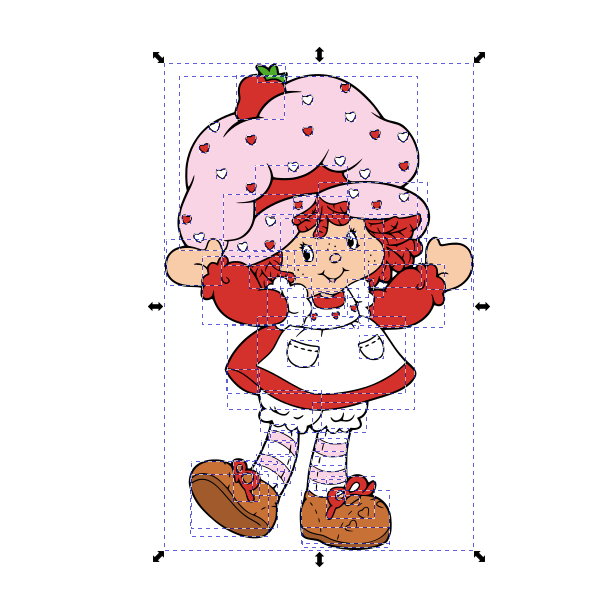 Strawberry Shortcake SVG + PNG