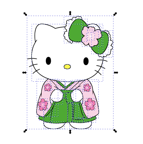 Kitty Sakura Matcha SVG + PNG
