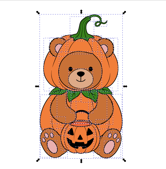 Halloween Bears (3) SVG + PNG