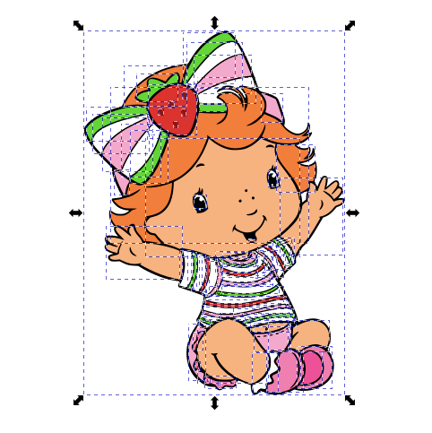 Baby Strawberry Shortcake SVG + PNG