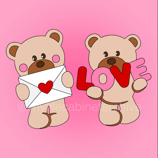 Teddy Bear Valentine’s (2) SVG + PNG