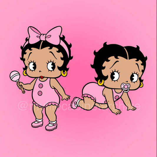 Betty Boop Baby (2) SVG + PNG