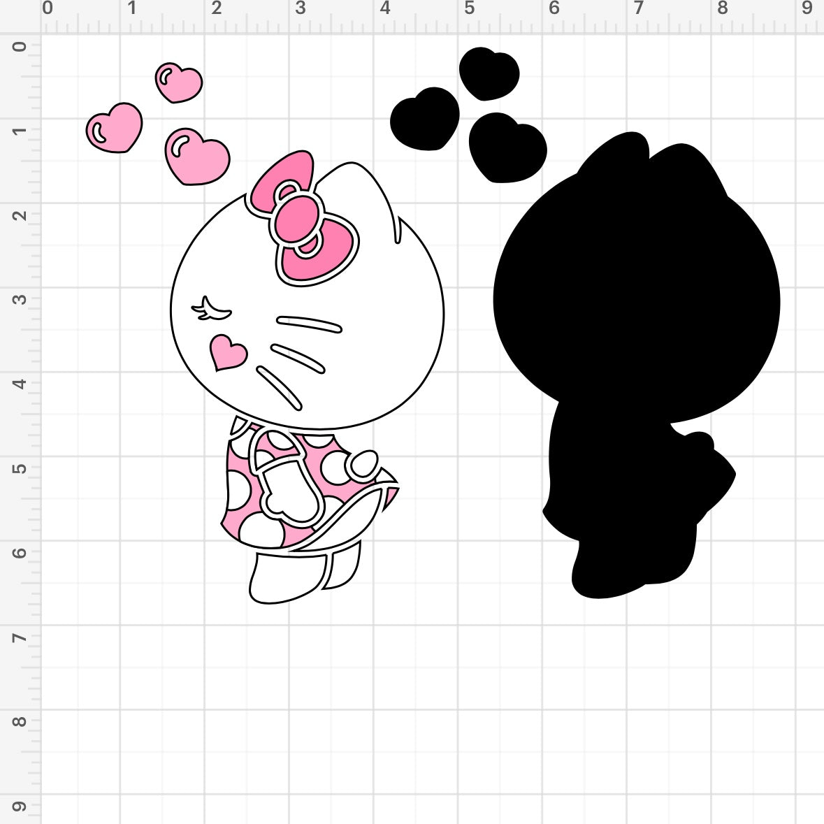 HK In Love SVG + PNG