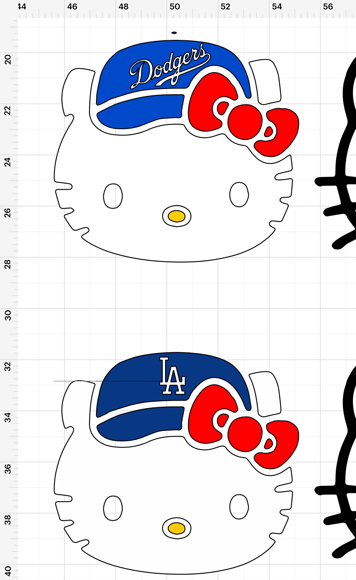 HK LA Dodgers (2) SVG + PNG