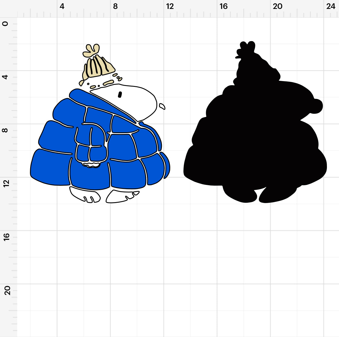 Snoopy Puffer (2) SVG + PNG