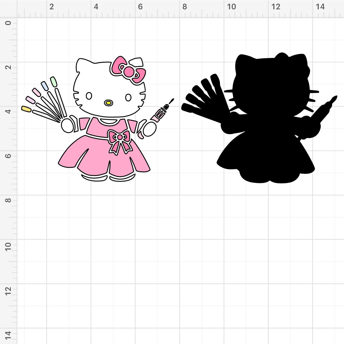 HK Pink Nail Tech SVG + PNG