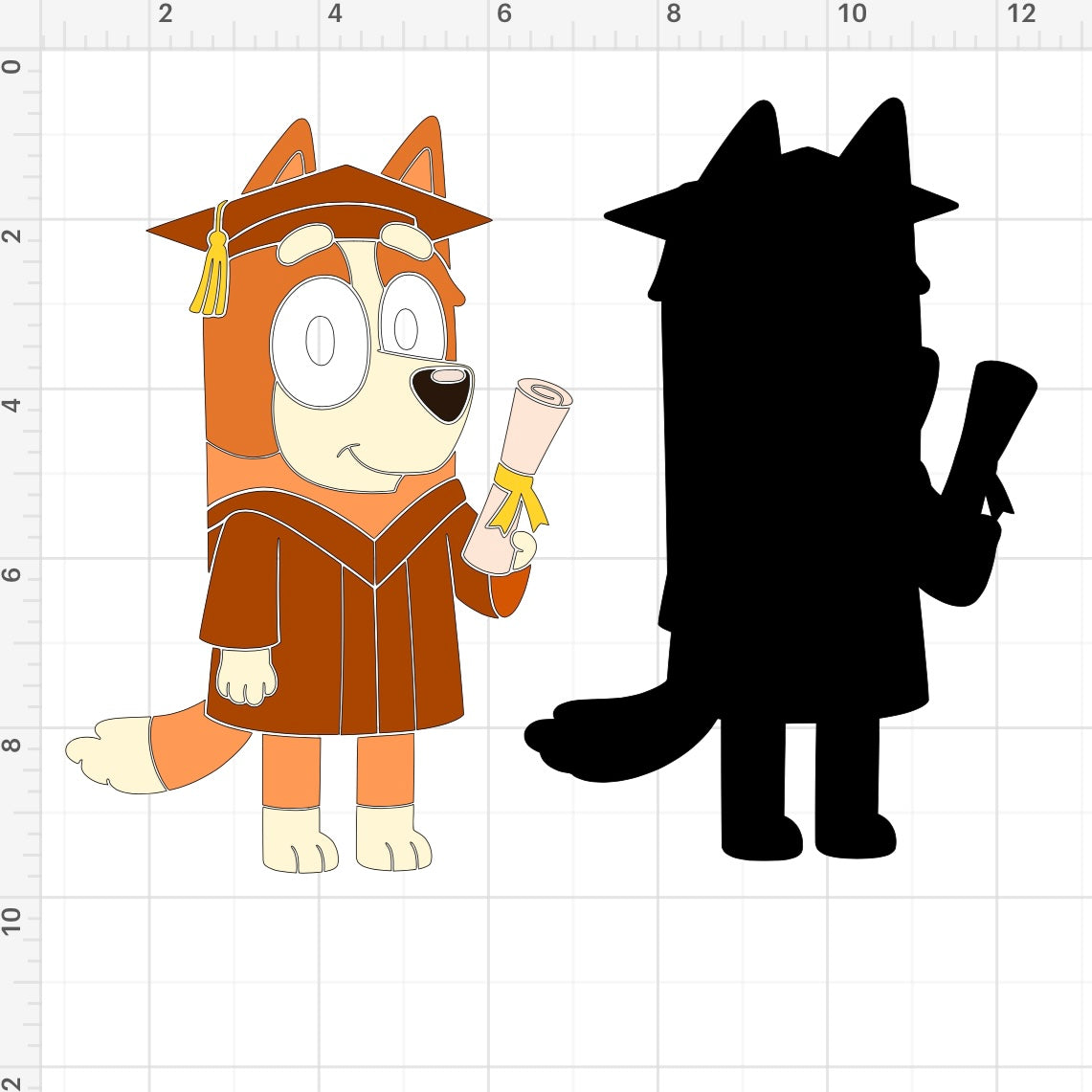 Bingo Graduate SVG + PNG