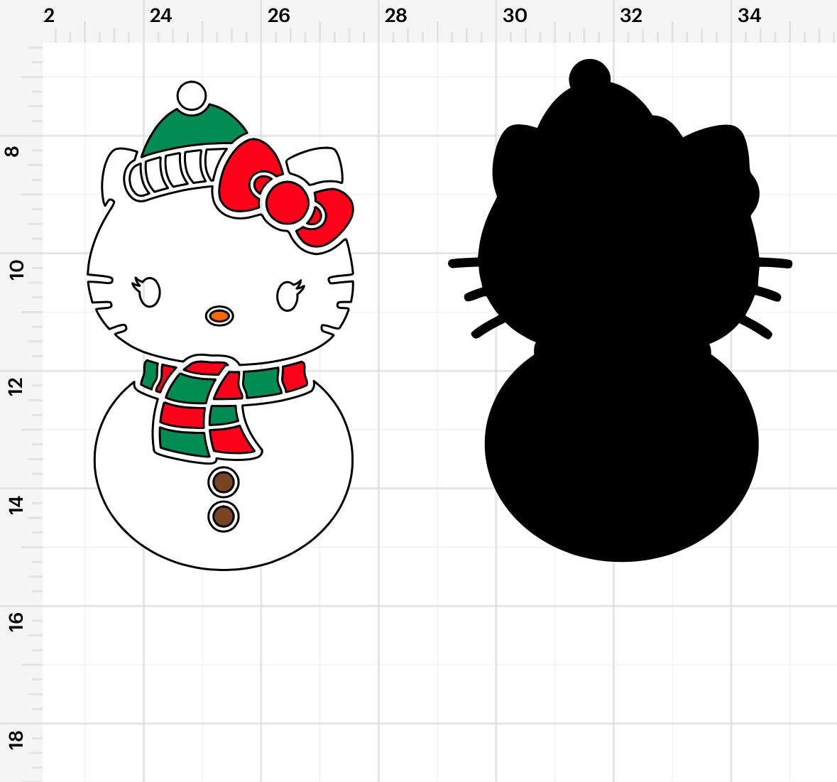 HK & Friends Snowman (5) SVG + PNG