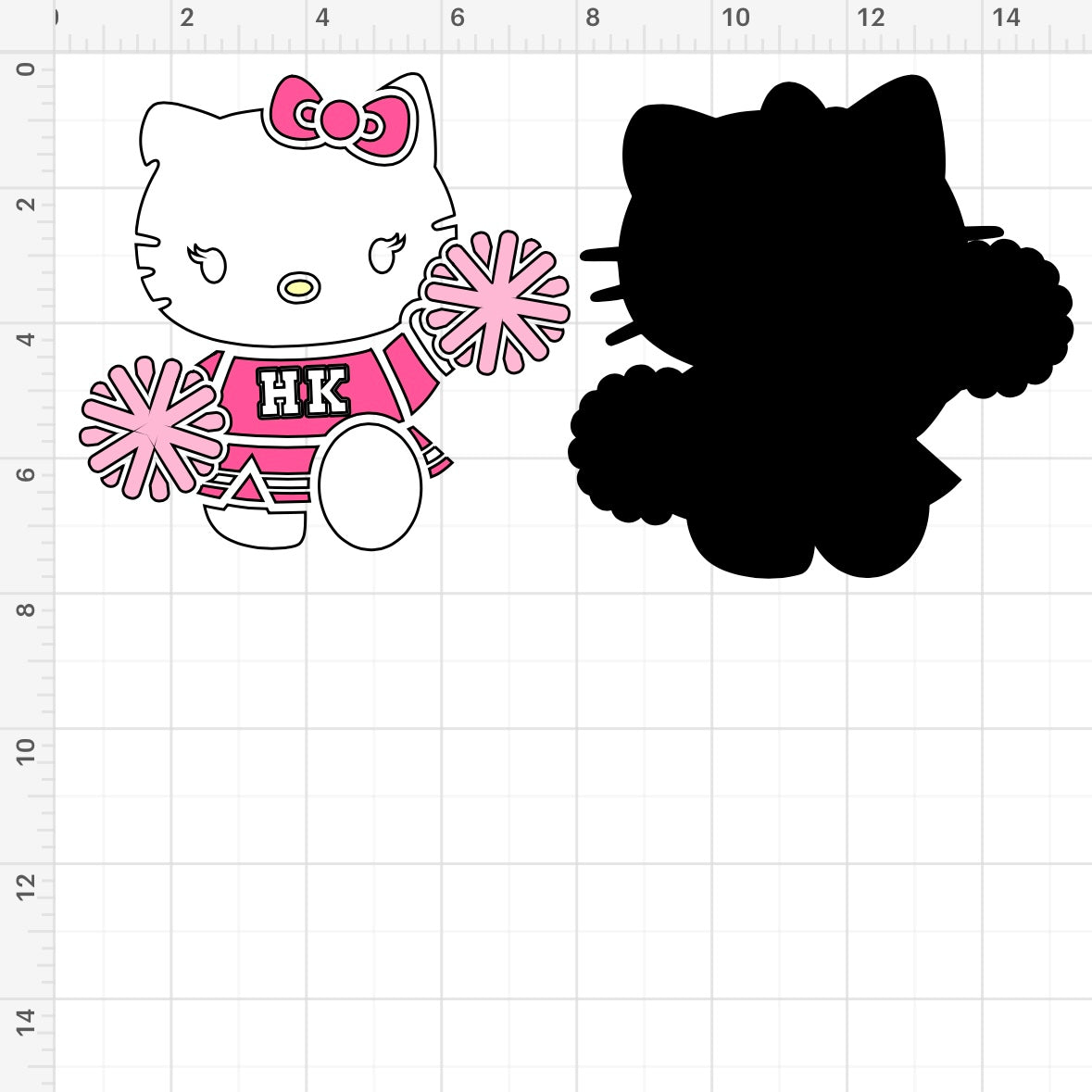 HK Cheerleader SVG + PNG