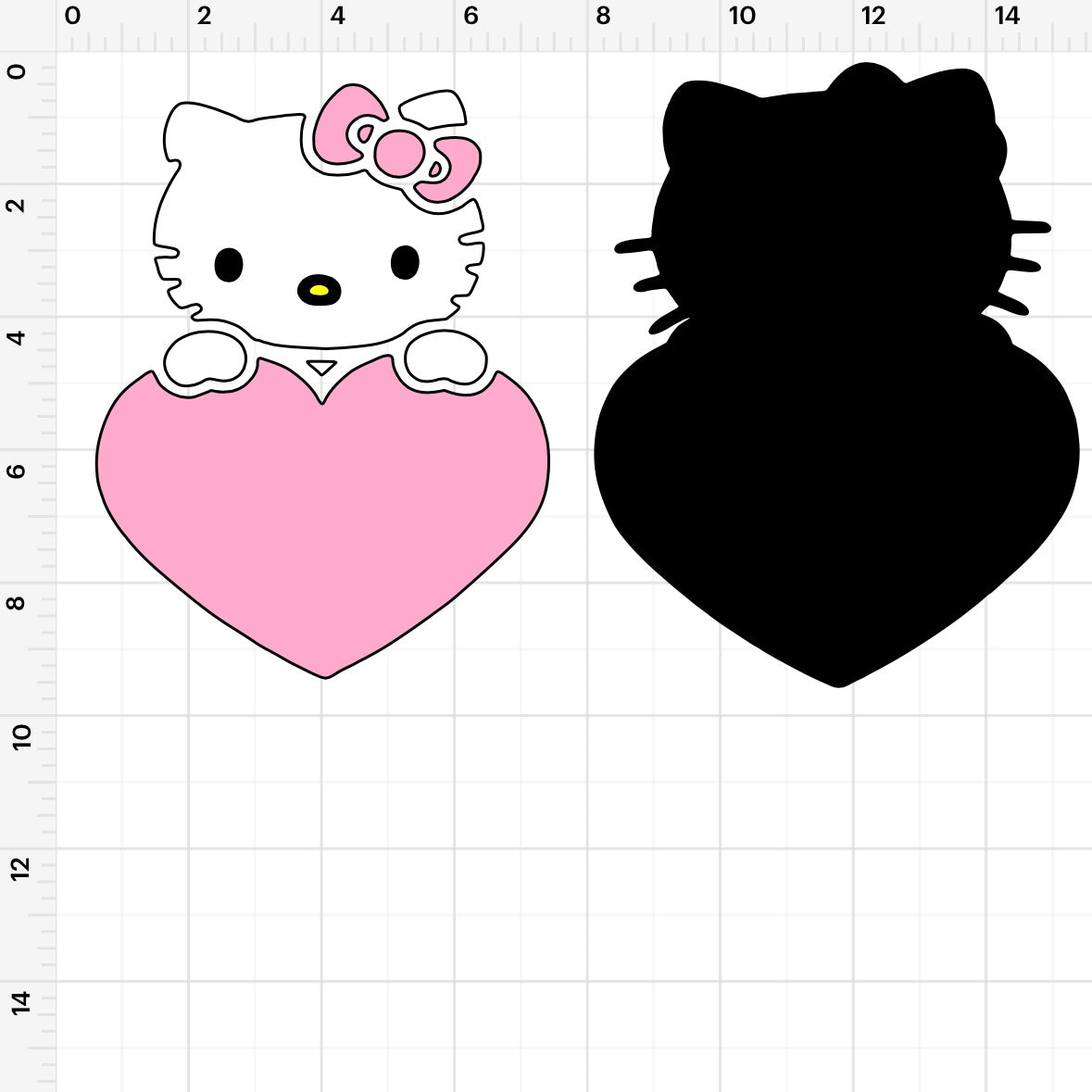HK Heart SVG + PNG