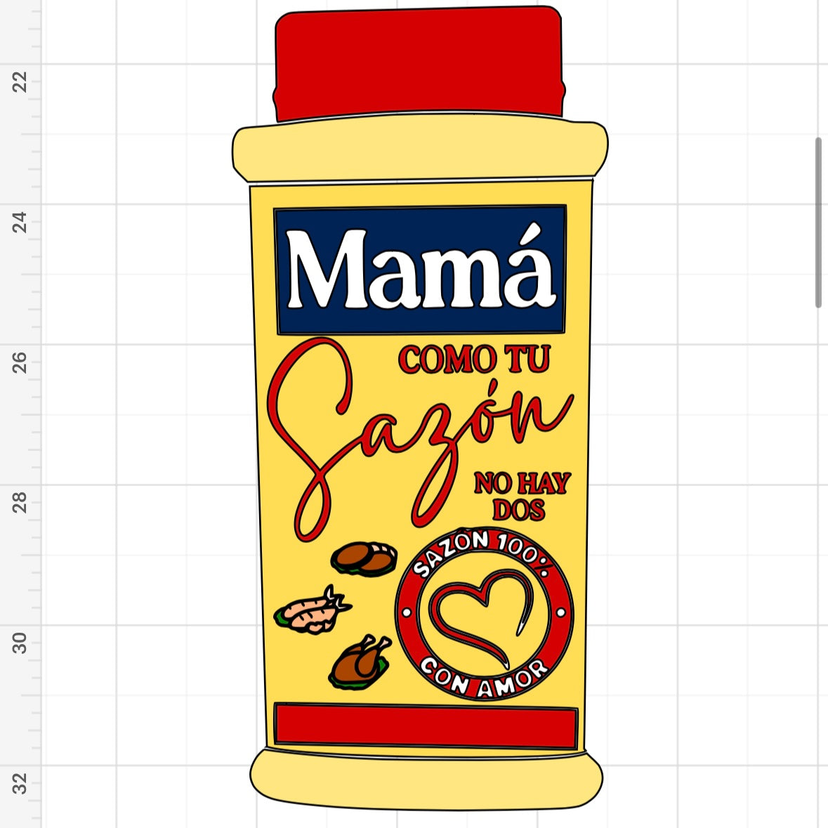 Mama Como Tu Sazón No Hay Dos SVG + PNG