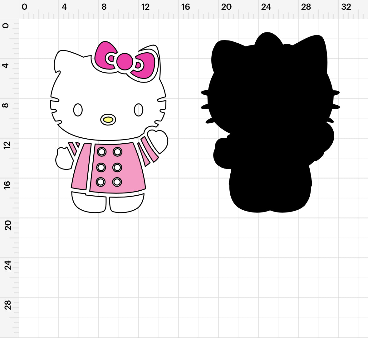 Hello Kitty Cafe (8) SVG + PNG