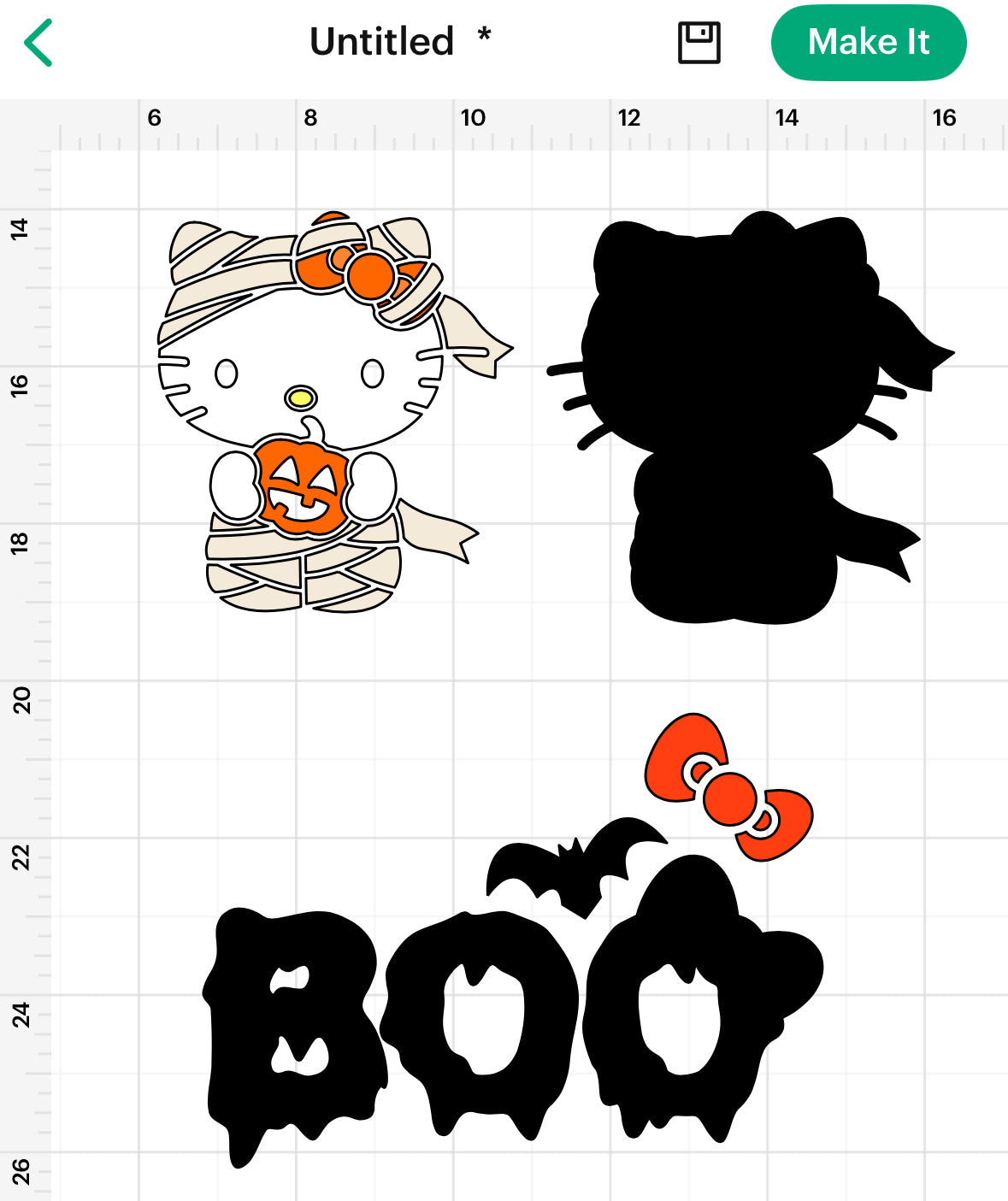 HK Boo Mummy (2) SVG + PNG